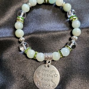 2 for 35 Jade Green healing Braclet